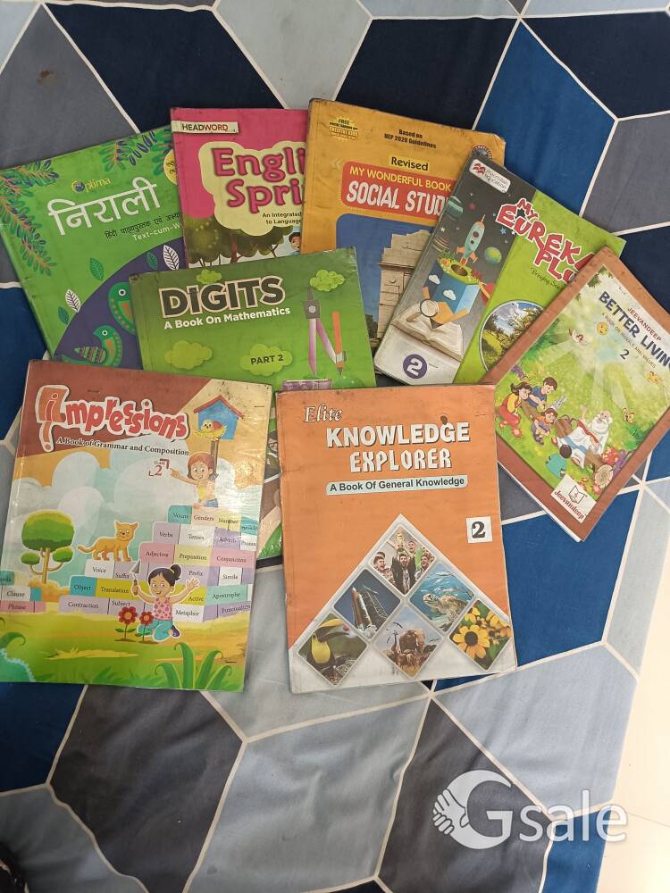 study books for 2nd class child 