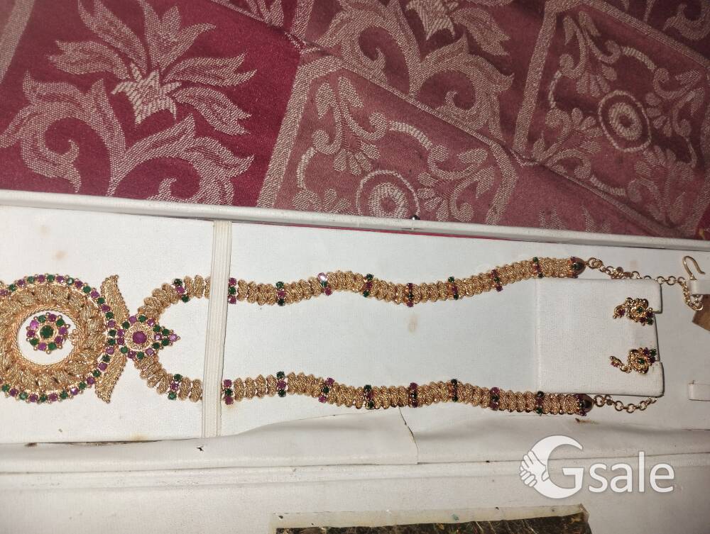 Beautifully Gold plated Ranihaar for sale