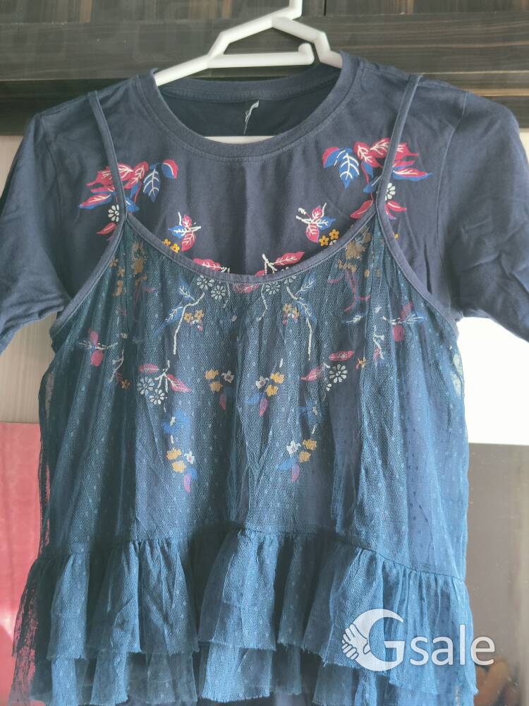Top maxi style - blue 