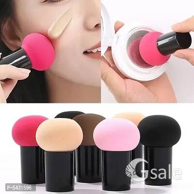 Makeup Puff Blender Mushroom Shaped PACK OF 1