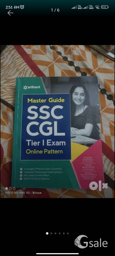 SSC CGL MUSTER GUIDE TIER 1 EXAM ONLINE PATTERN (ARIHUNT) 