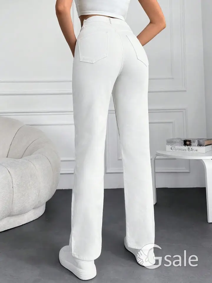women straight fit jeans