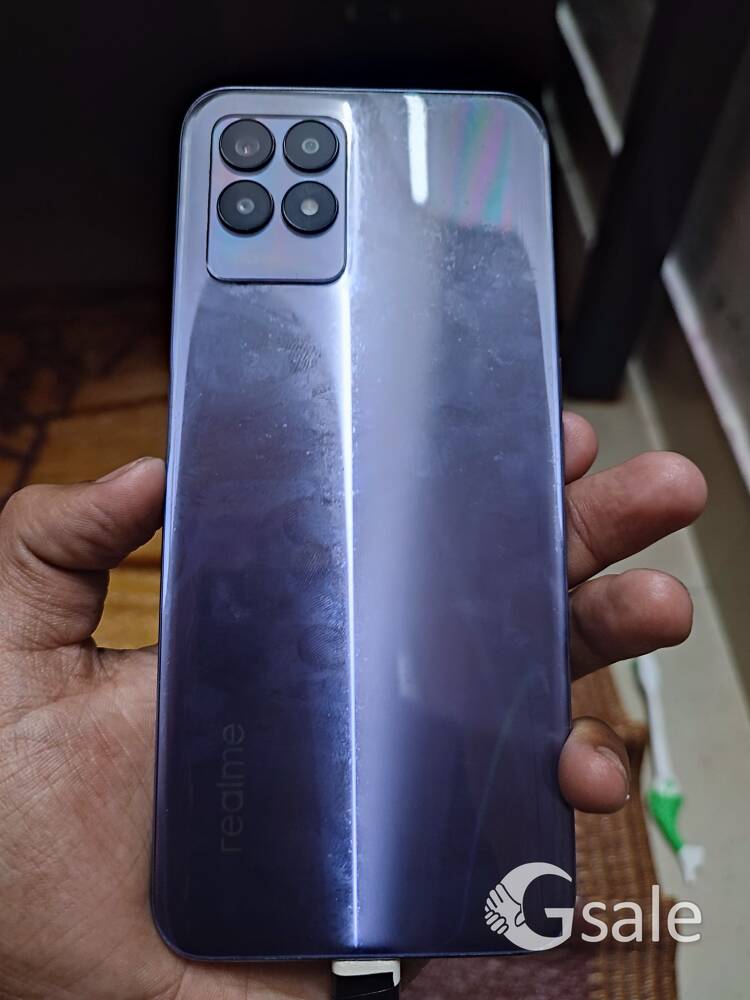 realme 8i ram 4gb+4 external