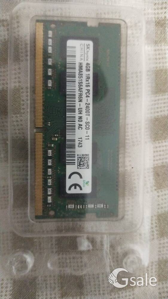 4 gb laptop ram 