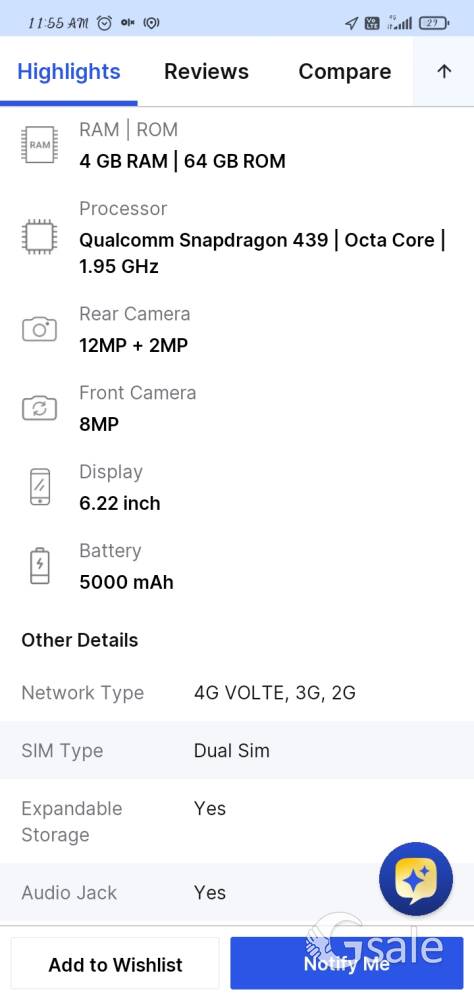 redmi 8 ram4 rom64