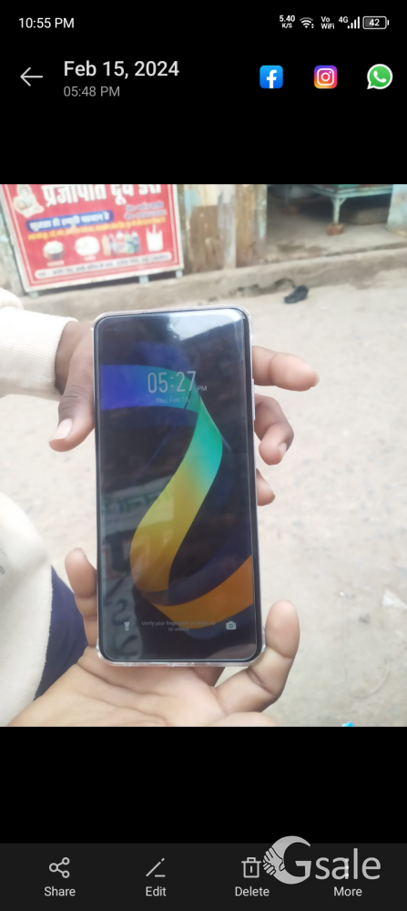 new lena hai is liye bech rahe hai 5g lena hai 