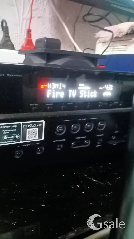 Yamaha RX V 481 network AVR with HDMI Bluetooth 