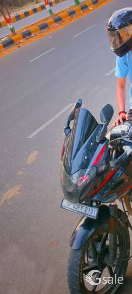 Pulsar 220 DB bubble visor 