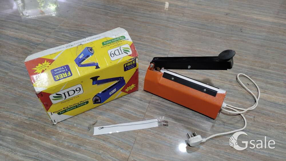 Vacum sealer plastic bag sealing machine