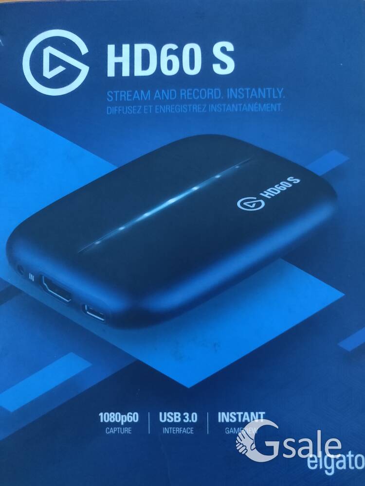 Elgato HD60 S with free HDMI adaptor 