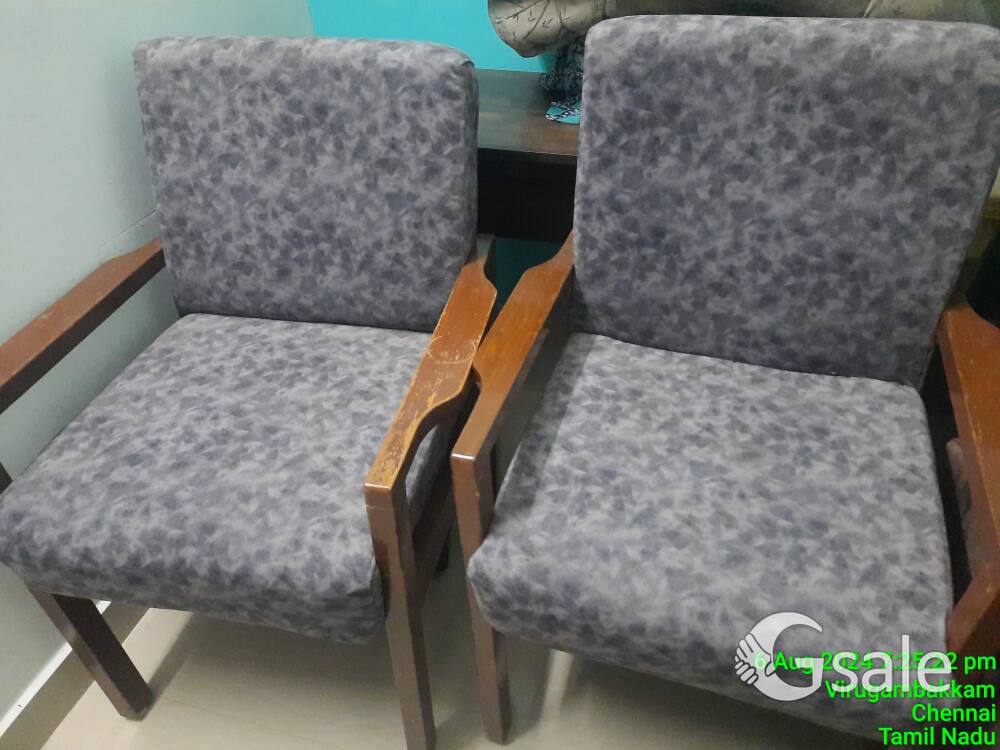chairs 2 nos teakwood 