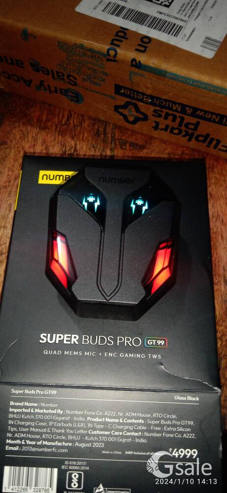 Number Superbuds Pro Gt 99