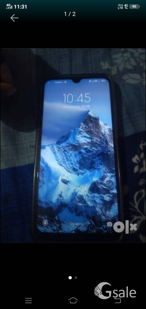 redmi note 8 ok condition hai koi dikkat nahi h bill box ni h id dunga