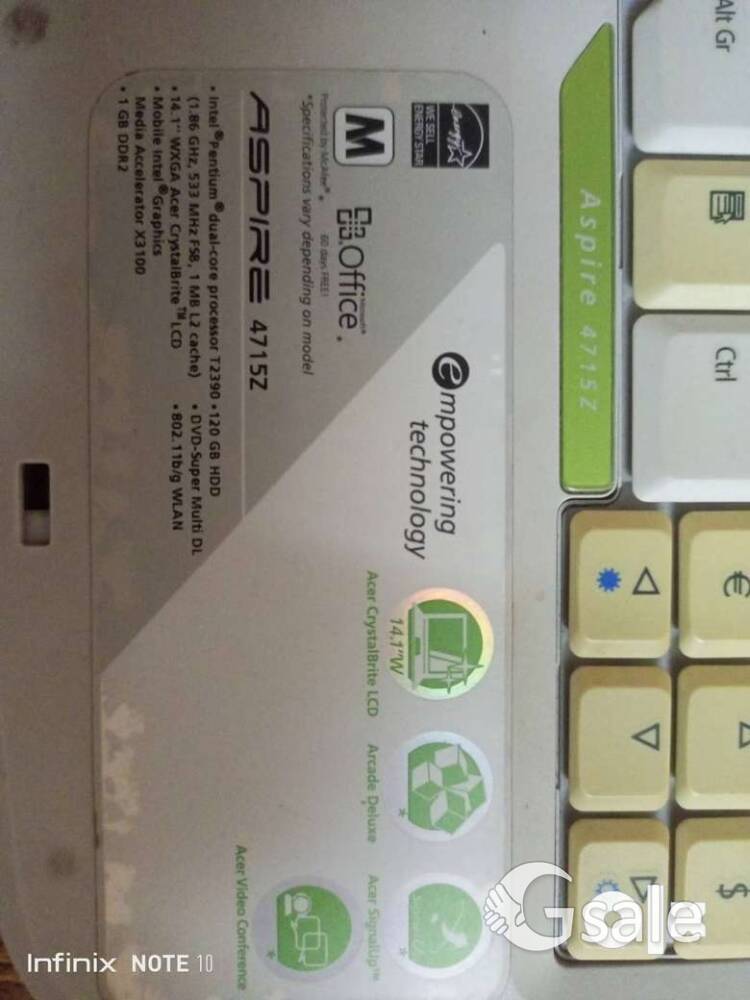 Acer laptop- dead