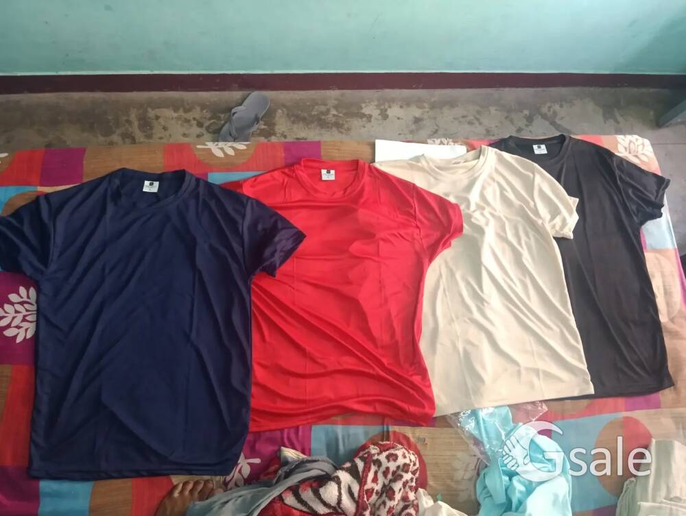 trending solid round neck tshirt pack of 4