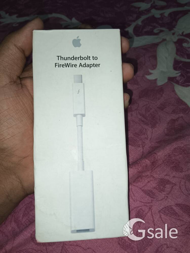 Apple Thunderbolt to FireWire adapter