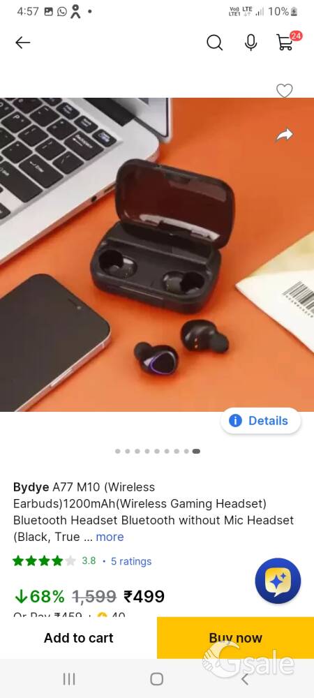 M10 earbuds 