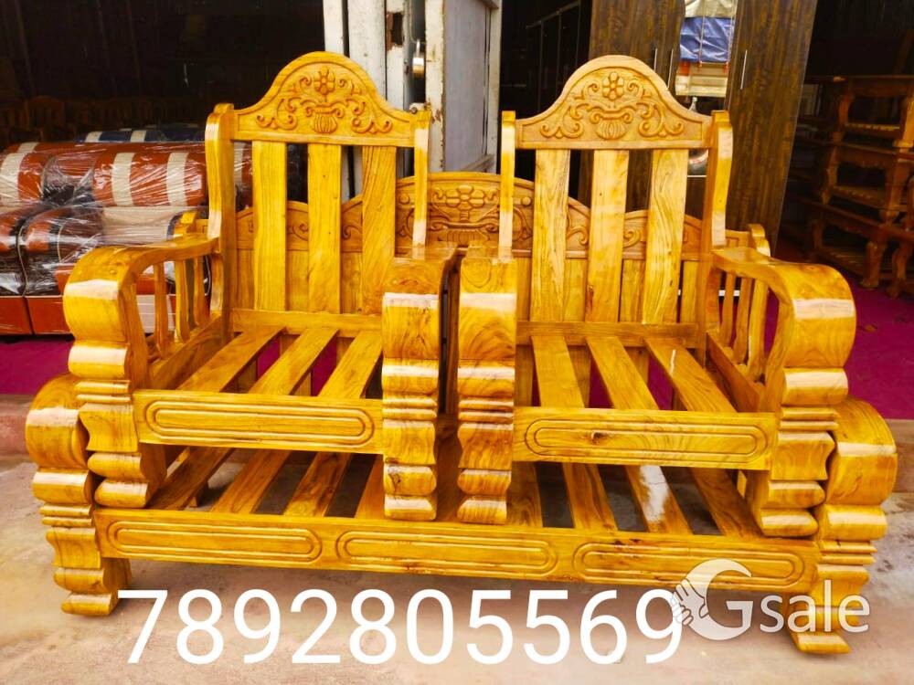 new wood sofa set life time warranty goobli mara sofa set