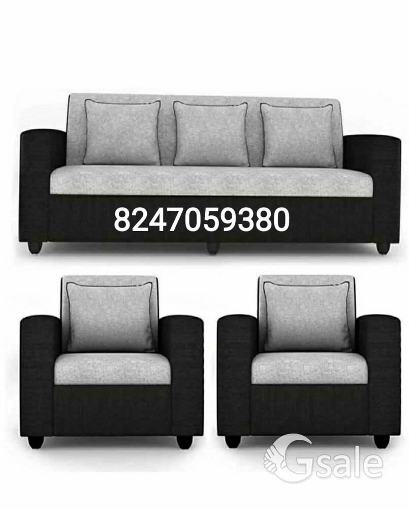 BOX HANDLE 3+1+1 SOFA SET 