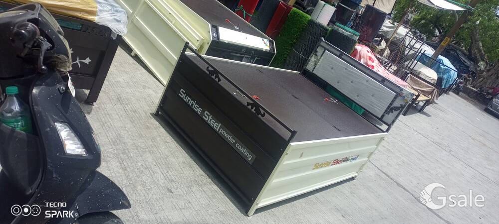 sunrise company ka pura folding steel metal sigaul or debal bed holsel price me all rajesthan 