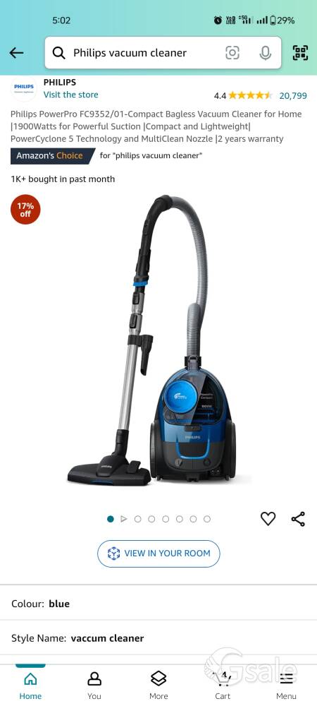 Vaccum cleaner 