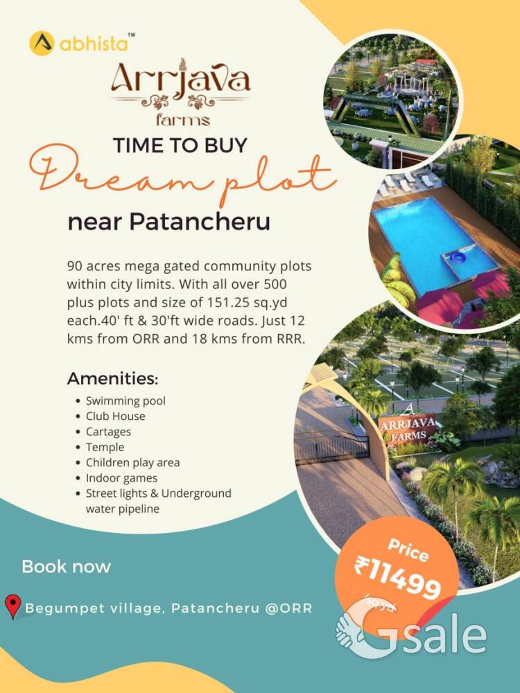 90 Acres Mega Project in Patancheru