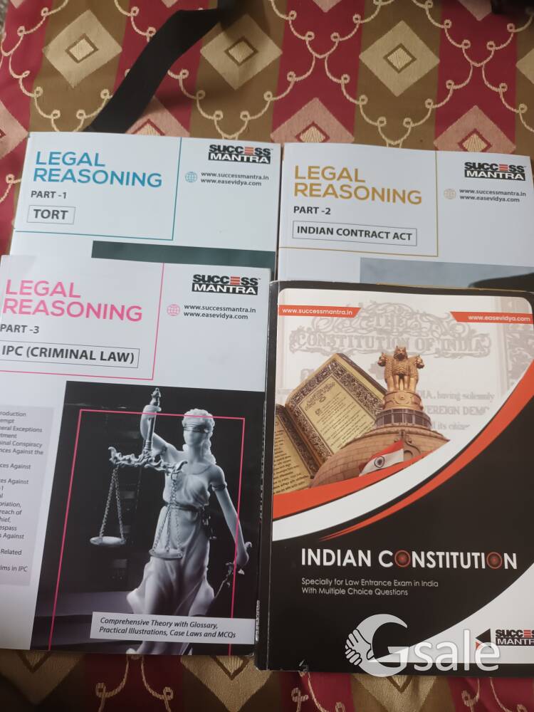 clat entrance books(brand new)