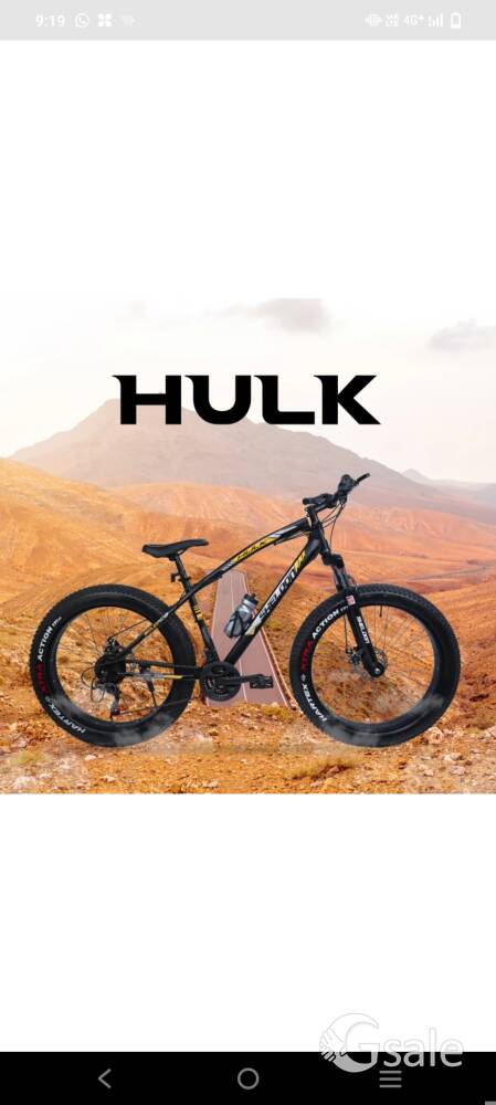 fat bike 4x26t cycle for sell 
