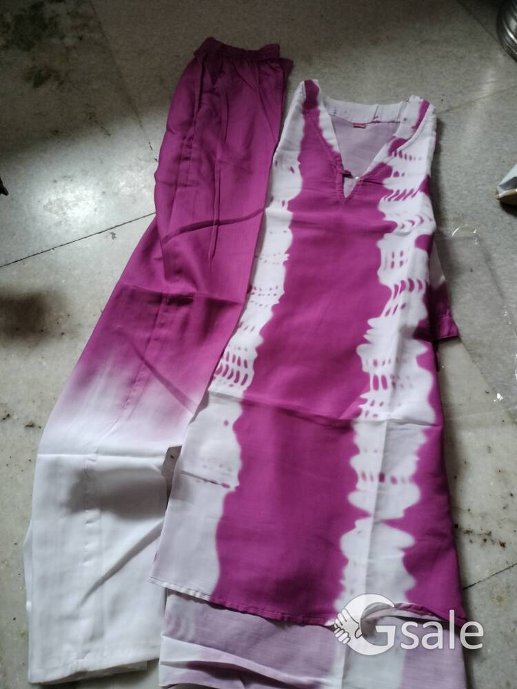 white purple suit