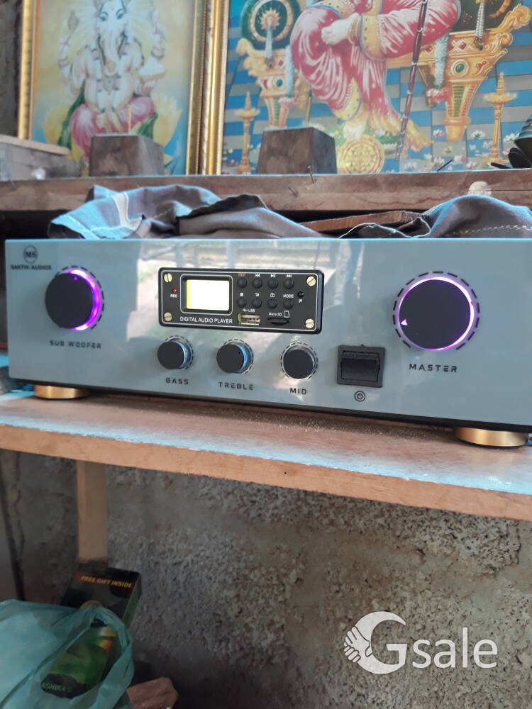 2.1 Amplifier with package without sub woofer 