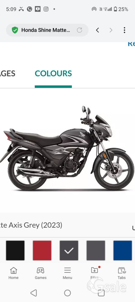 Honda shine 