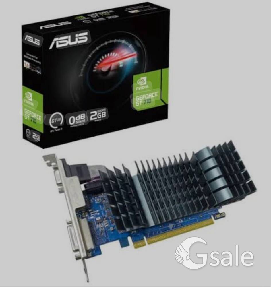ASUS GT710 2GB Graphics card preowned 
