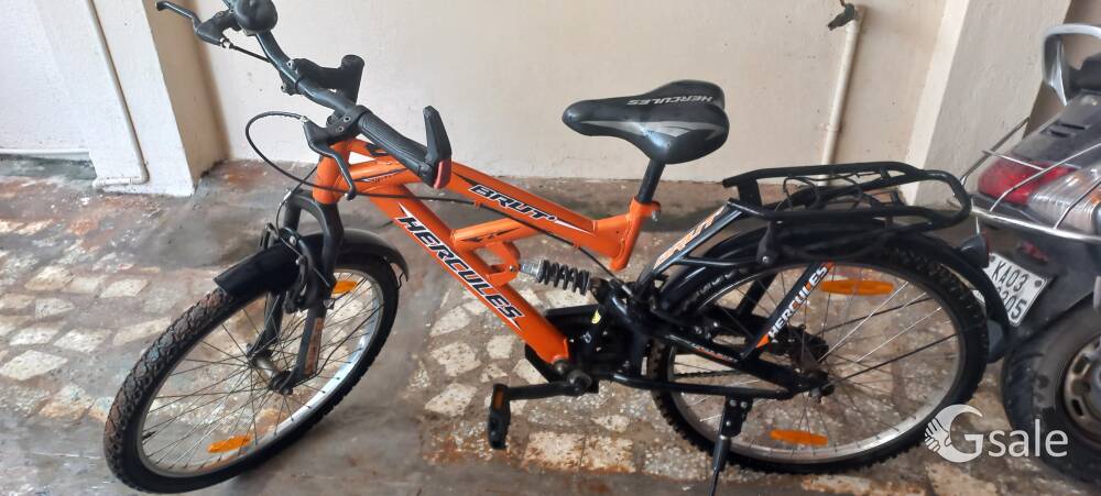 Hercules Brut plus with a shock absorber and lock
