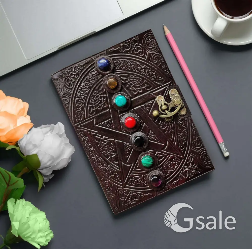 leather handmade diary, gift diary