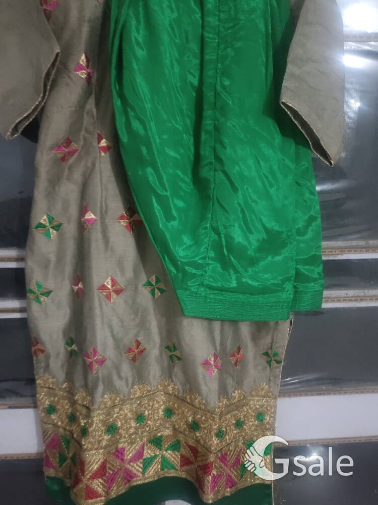 women silk suit