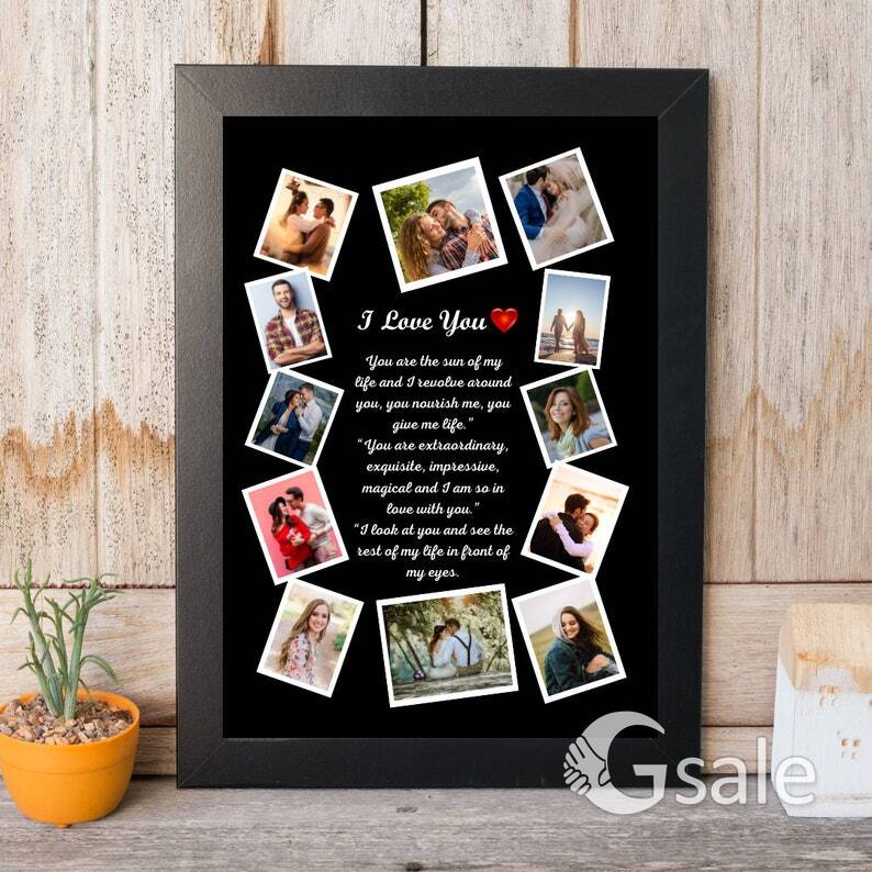 Personalised photo frame free cod available all over india free shipping 
