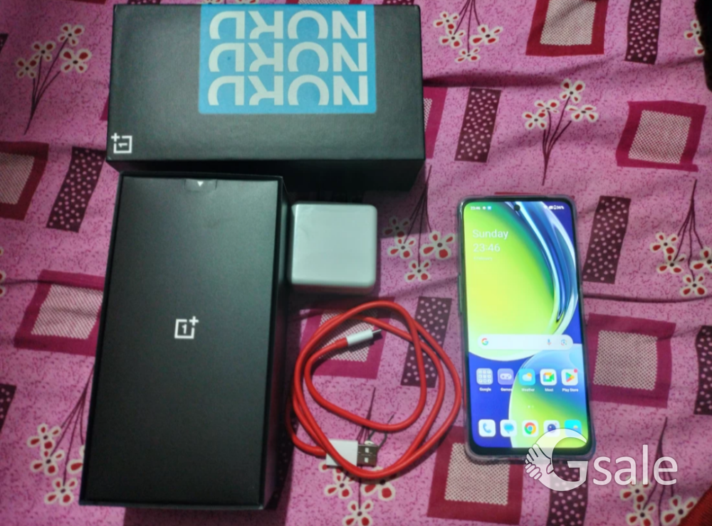 one plus nord ce 3lite with bill bix charger 
