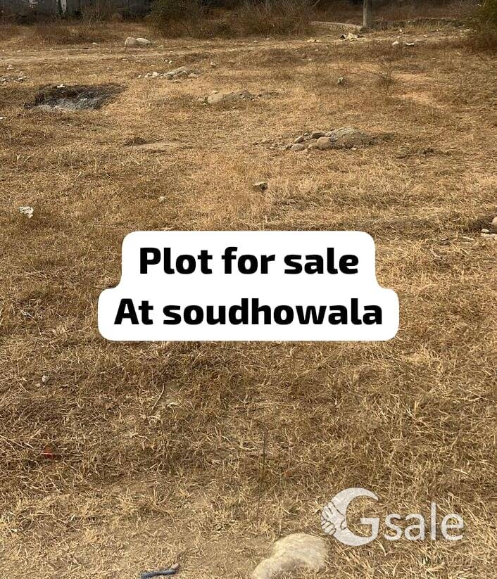 plot for sale at soudhowala