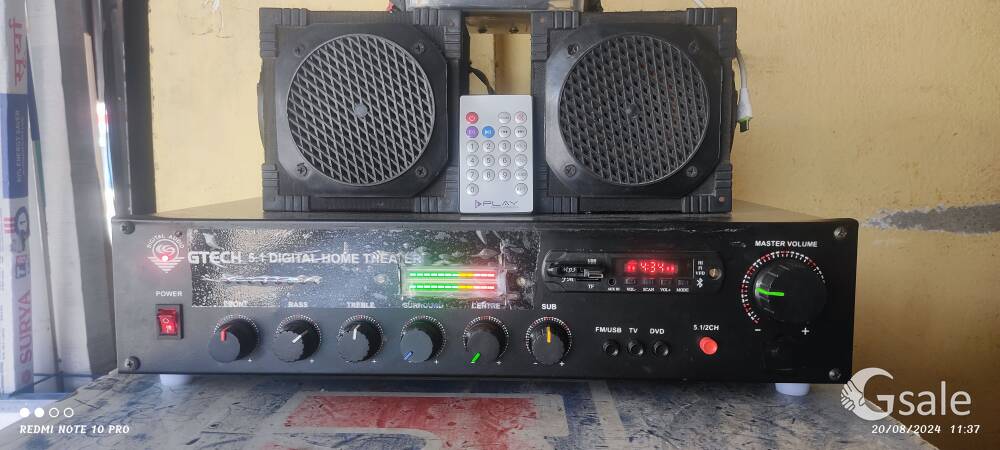 Gtech 5.1 Home Theater Amplifier, SelvaAudios, 8148801987