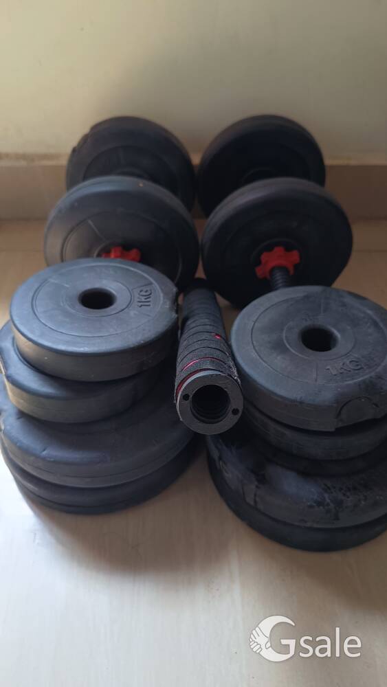 dumbell set 24kg