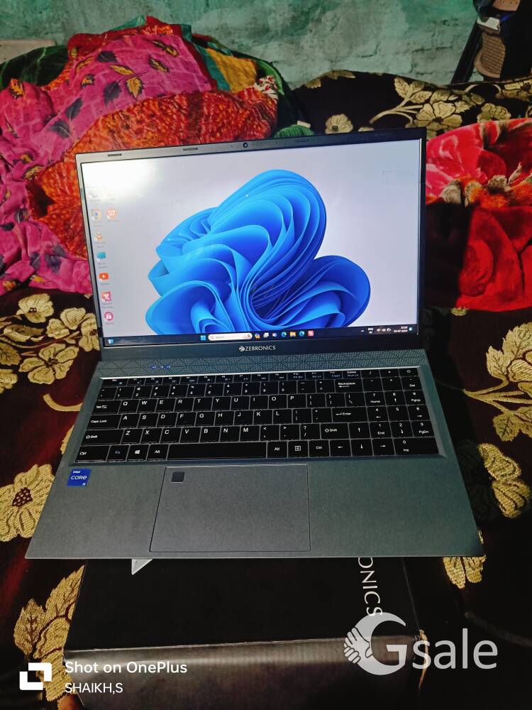 ZEBRONIC pro series Y Intel core i5 11th generation good condition