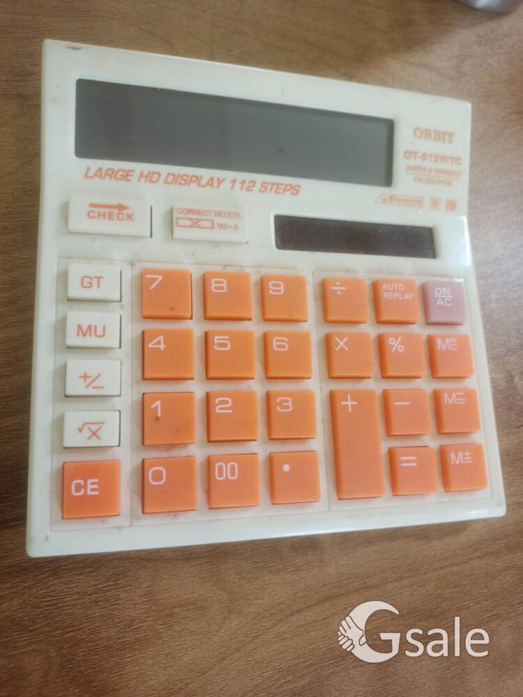 easy and simple to use old calculator for sale 