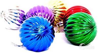 (6pcs) multicolour decoration balls medium size 