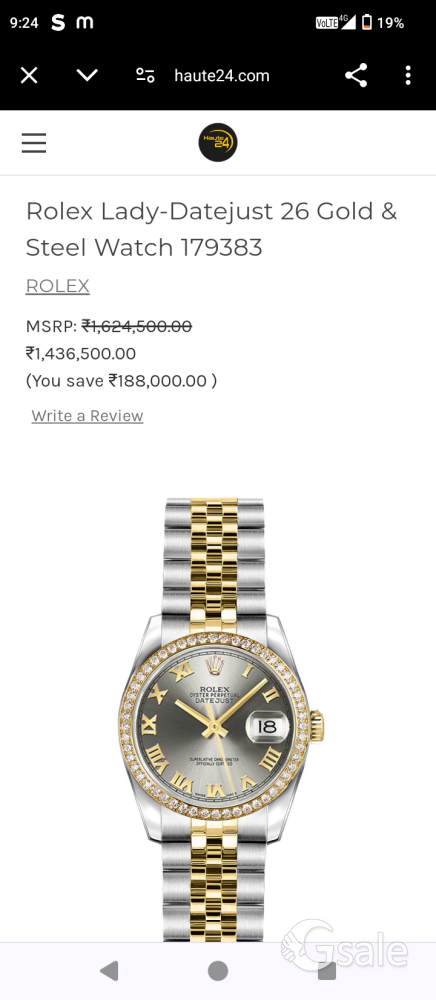 Rolex watch 