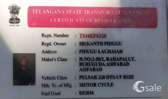 pulsar 220
