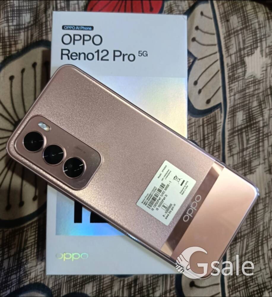 oppo Reno 12 pro 12/256 gb 1 month old only brand new 