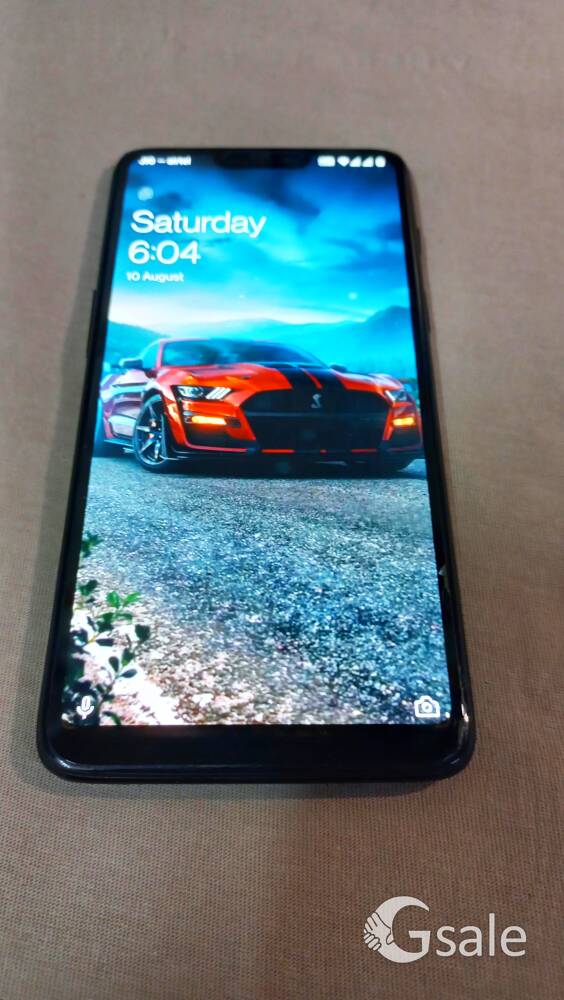 OnePlus 6 8/128gb glassy back 