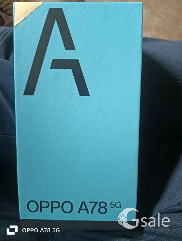 OPPO A78 5g charger box 