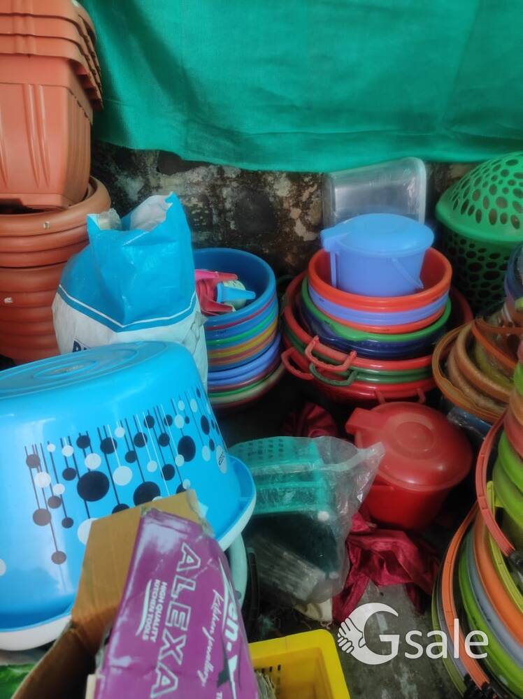 plastik items  for sale all material are sale