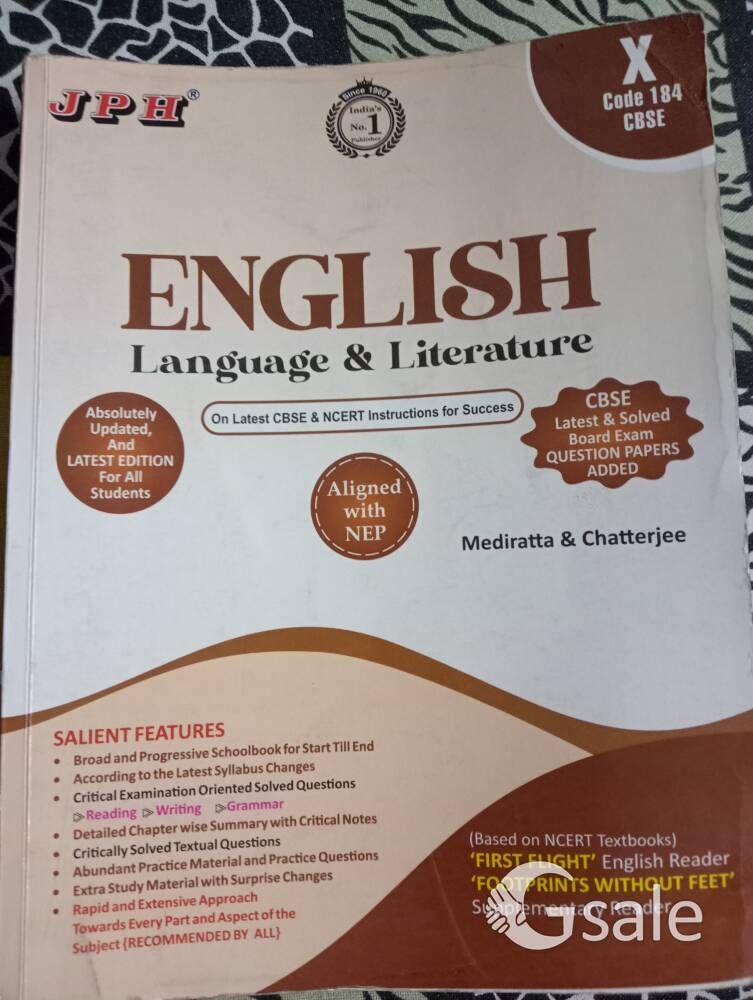 ENGLISH CLASS 10TH LANGUAGE AND LITERATURE 
